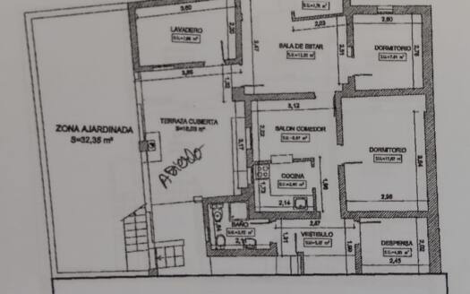 Se vende casa terrera en Tacoronte